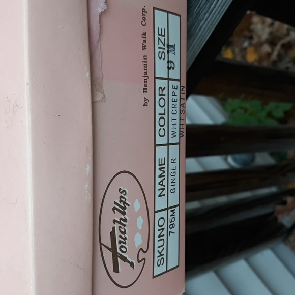 Touch ups bridal barbie heels shoes "ginger" size 9m - Picture 10 of 11